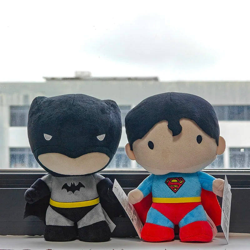 DC Comics Plush — Batman or Superman (Soft Stuffed Hero Doll)