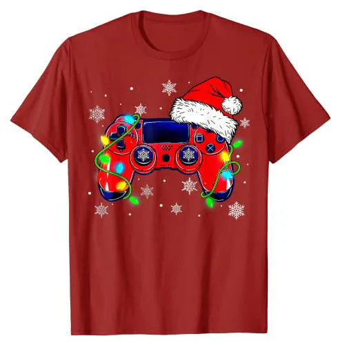 Gamer Christmas T-Shirt – Festive Fun for Every Player!