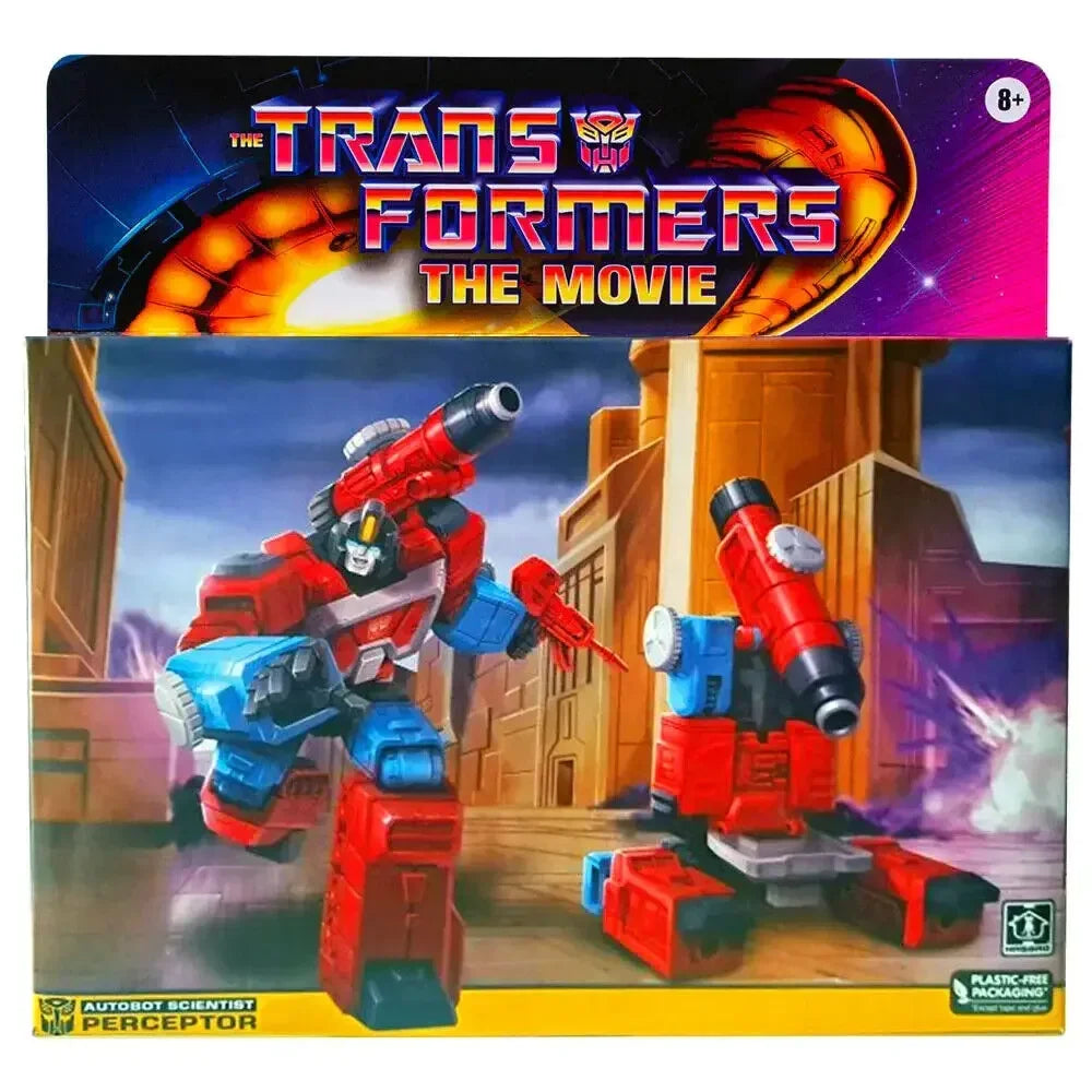 Transformers Retro G1 Movie Figures (Starscream, Hot Rod, Perceptor, Skywarp, Kickback, Shrapnel Toys)