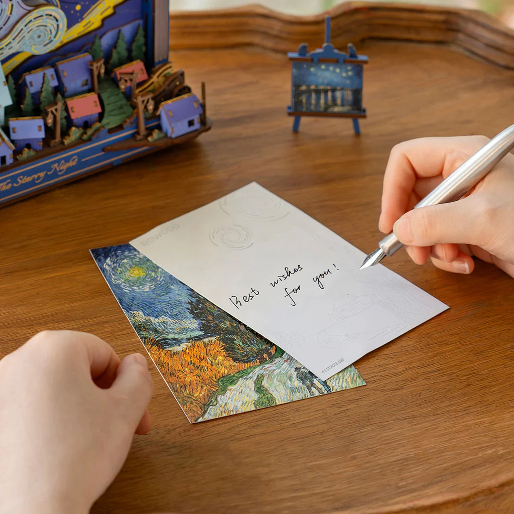 Robotime The Starry Night - 3D Moving Wood Puzzle