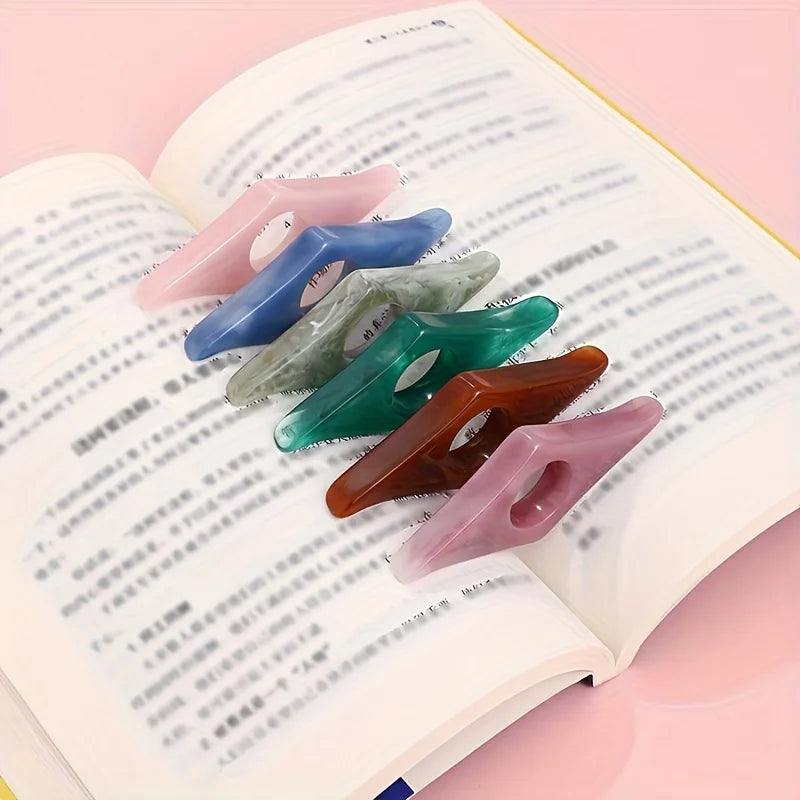 Resin Thumb Book Stand — Hands-Free Reading Aid