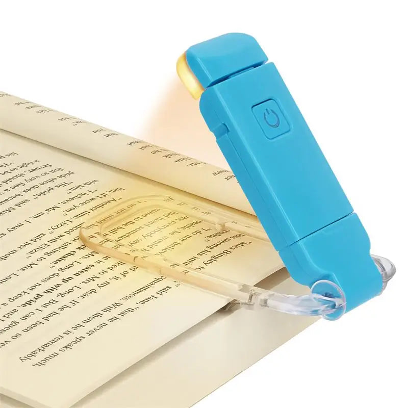 LED USB Rechargeable Book Light — Adjustable Brightness & Color Temperature
