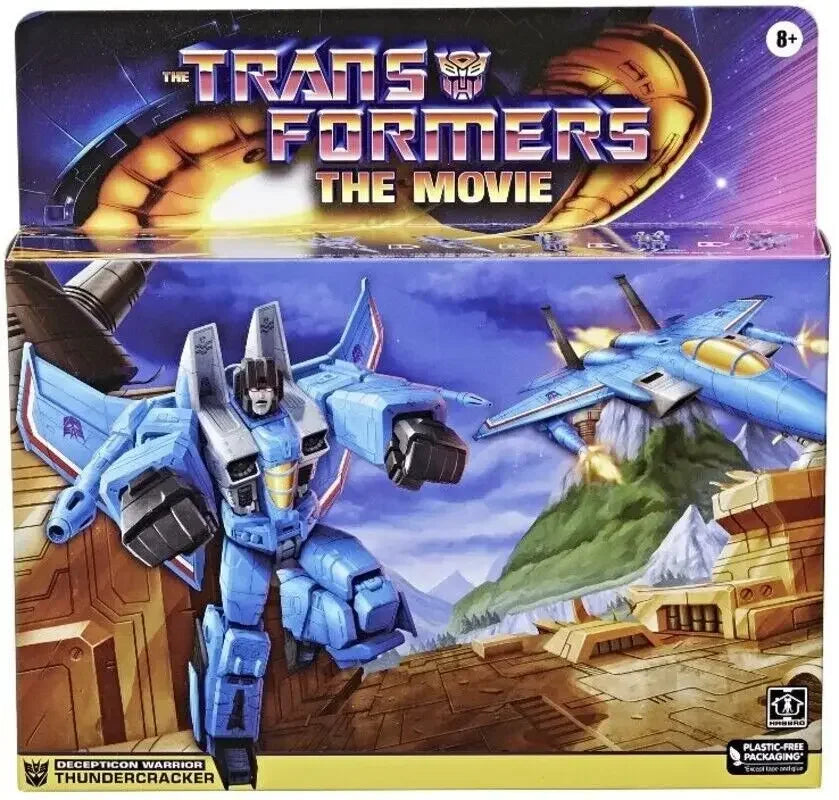 Transformers Retro G1 Movie Figures (Starscream, Hot Rod, Perceptor, Skywarp, Kickback, Shrapnel Toys)