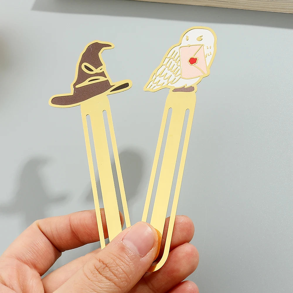 Harry Potter Metal Bookmarks – Collect the Magic, One Page at a Time!