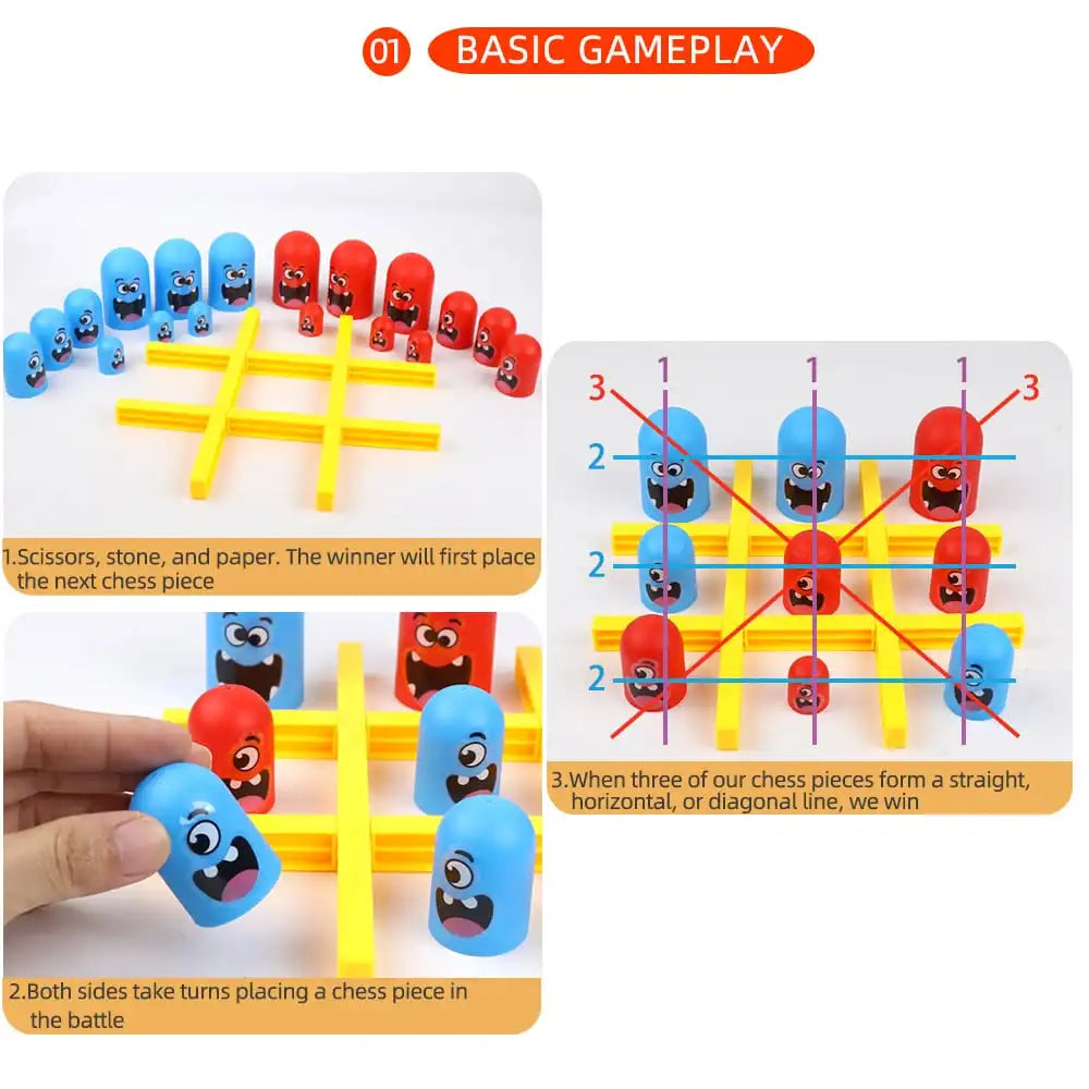 Gobble Up! — Stackable Noughts & Crosses Strategy Game