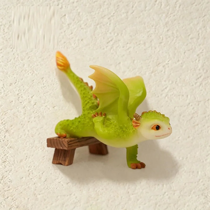 Pocket-Sized Dragons — Cute Mini Resin Dragon Figurines