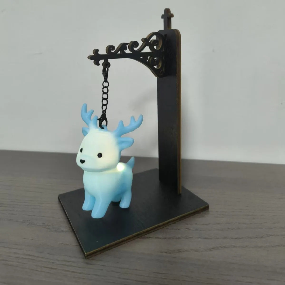 Dragon or Woodland Creature Bookshelf Lights — Decorative Bookcase Lamps & Ornaments