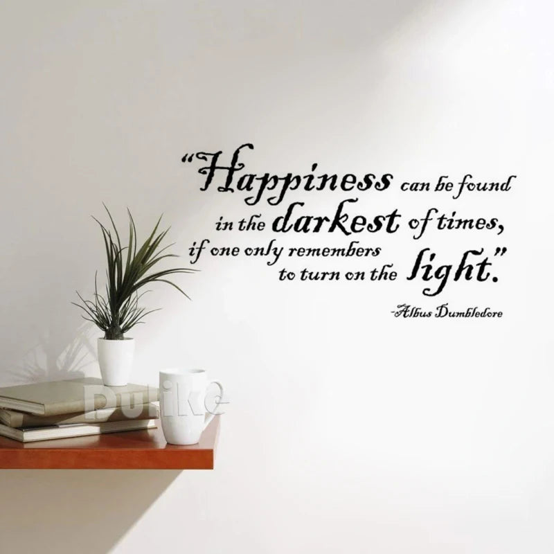 Harry Potter Inspirational Quote Wall Decal – Magic Meets Motivation!