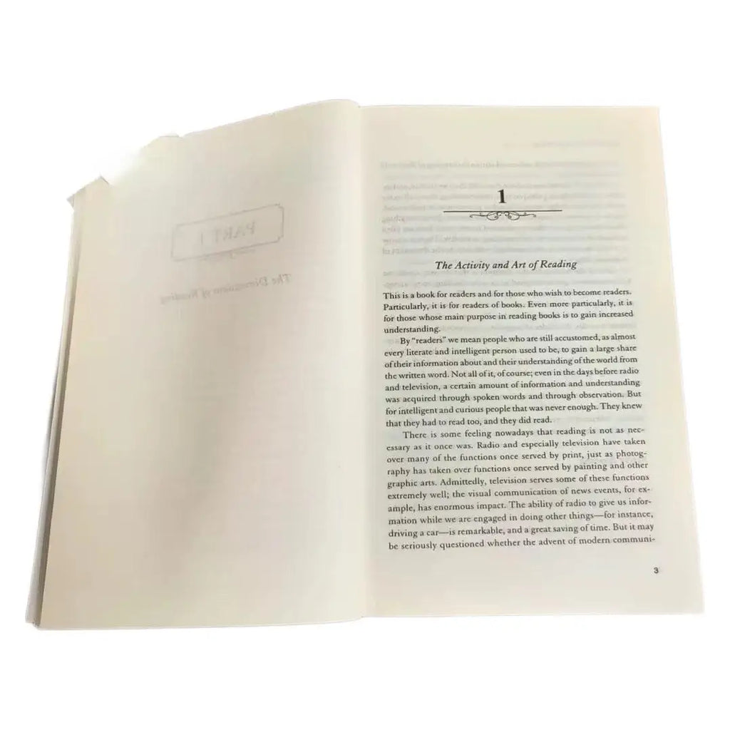 How to Read a Book (The Classic Guide to Intelligent Reading) — Mortimer J. Adler & Charles Van Doren