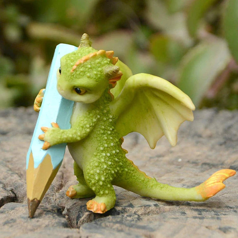 Pocket-Sized Dragons — Cute Mini Resin Dragon Figurines