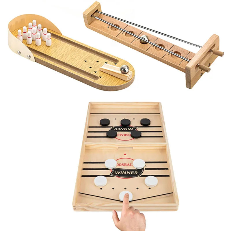Tabletop Classics — Wooden Skill & Arcade Games