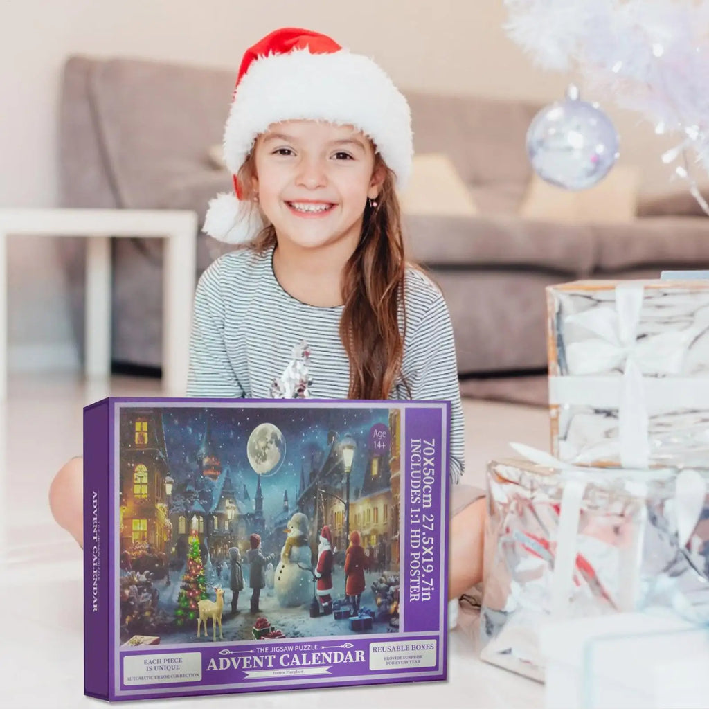 Christmas Jigsaw Puzzle Advent Calendar  – 24 Days of Puzzle Fun