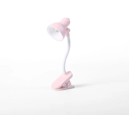 Mini Clip-On Reading Lamp — Retro Table Light Style
