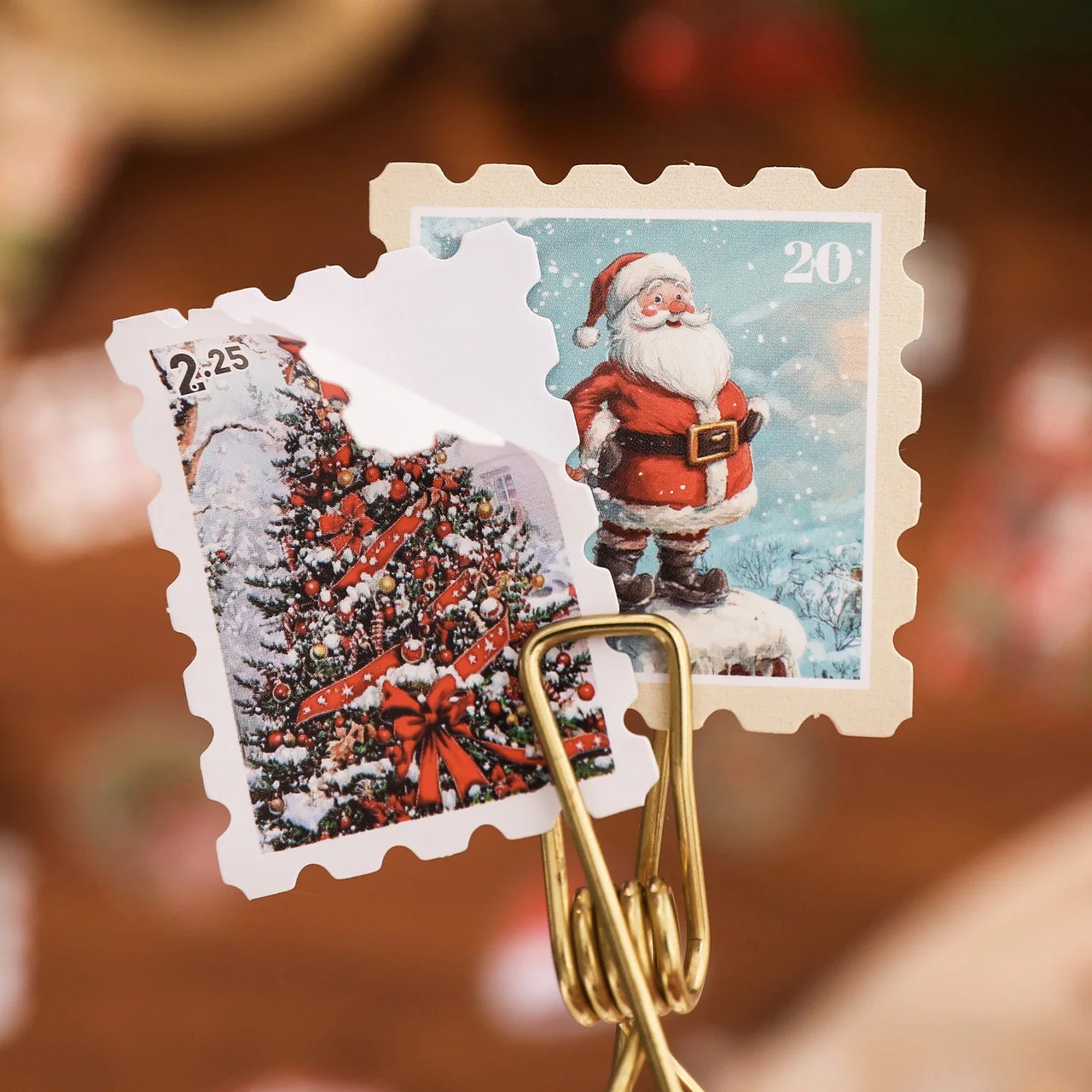 Christmas “Warm Delivery” Scrapbooking Set (157 Pieces) — Festive DIY Collage Kit for Journals, Cards & Handmade Gifts