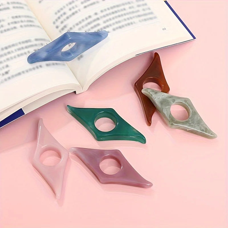 Resin Thumb Book Stand — Hands-Free Reading Aid