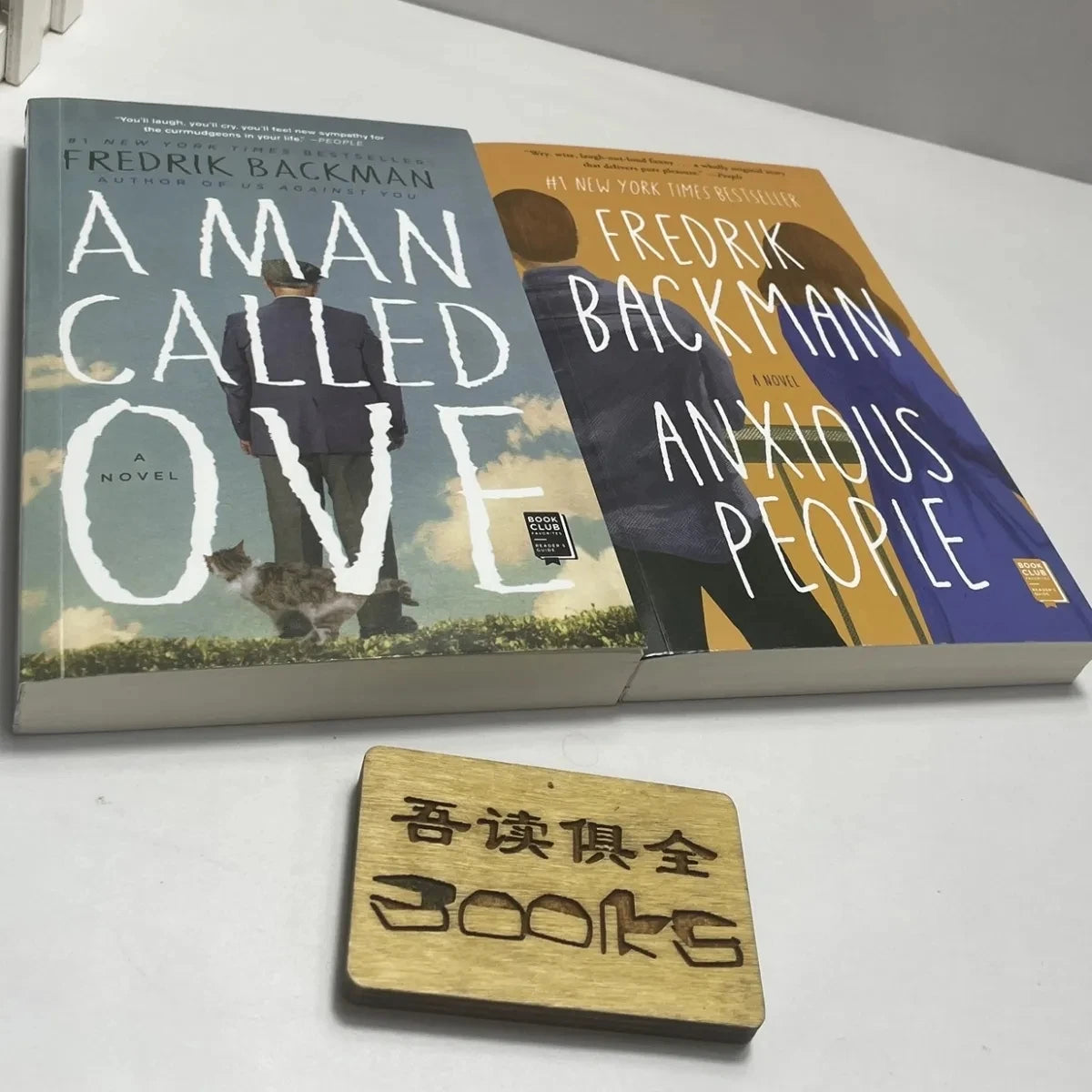 Fredrik Backman 2-Book Set, A Man Called Ove and Anxious People