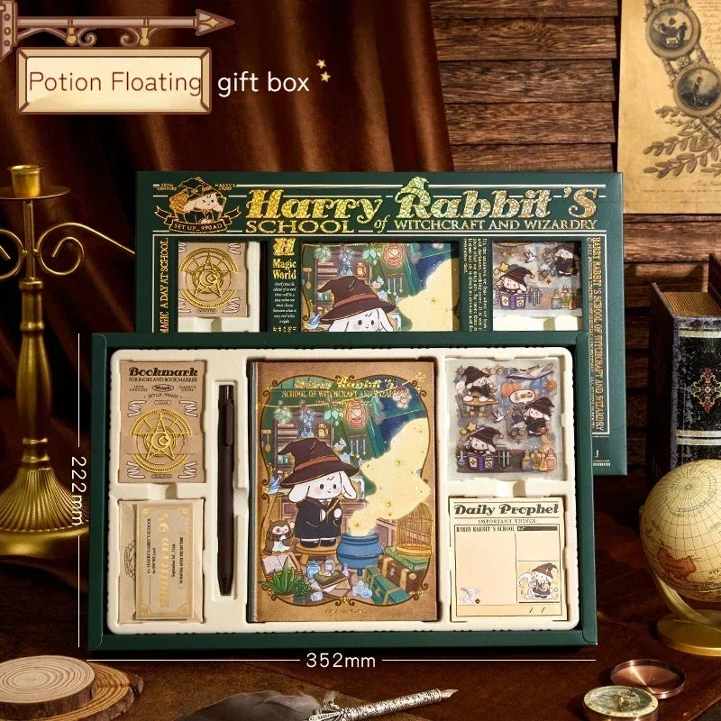 Cute Korean Handbook Stationery Gift Set — Charming Desk & Diary Essentials