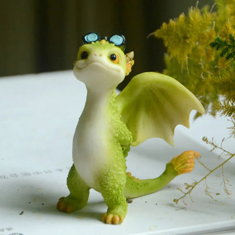 Pocket-Sized Dragons — Cute Mini Resin Dragon Figurines