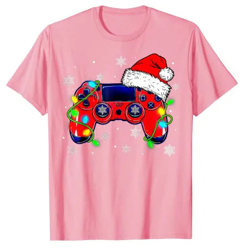 Gamer Christmas T-Shirt – Festive Fun for Every Player!
