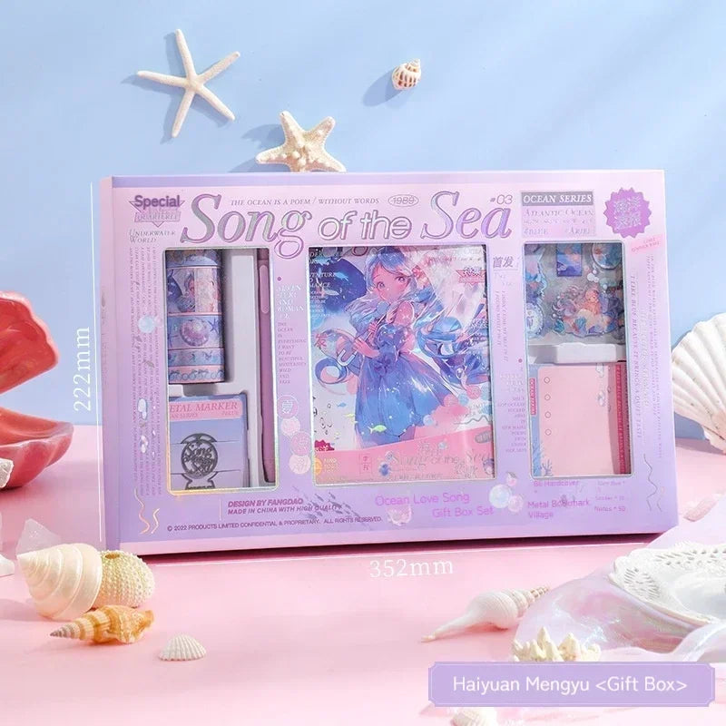 Cute Korean Handbook Stationery Gift Set — Charming Desk & Diary Essentials