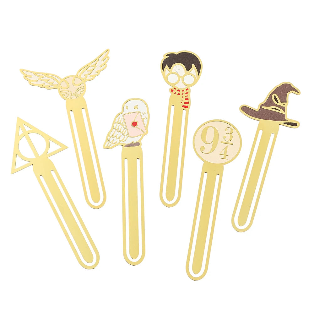 Harry Potter Metal Bookmarks – Collect the Magic, One Page at a Time!