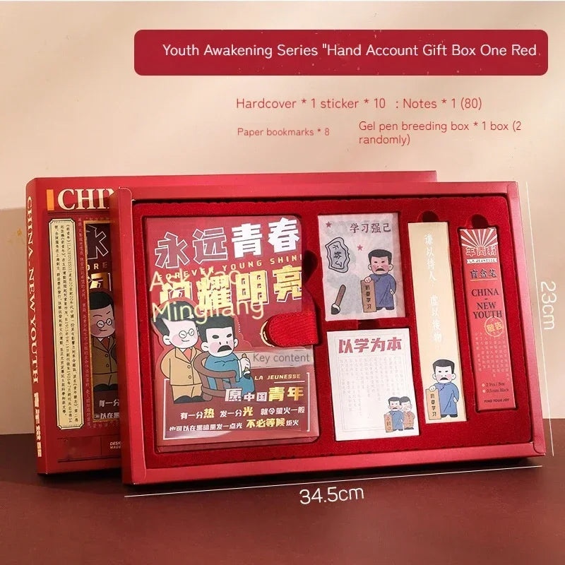 Cute Korean Handbook Stationery Gift Set — Charming Desk & Diary Essentials