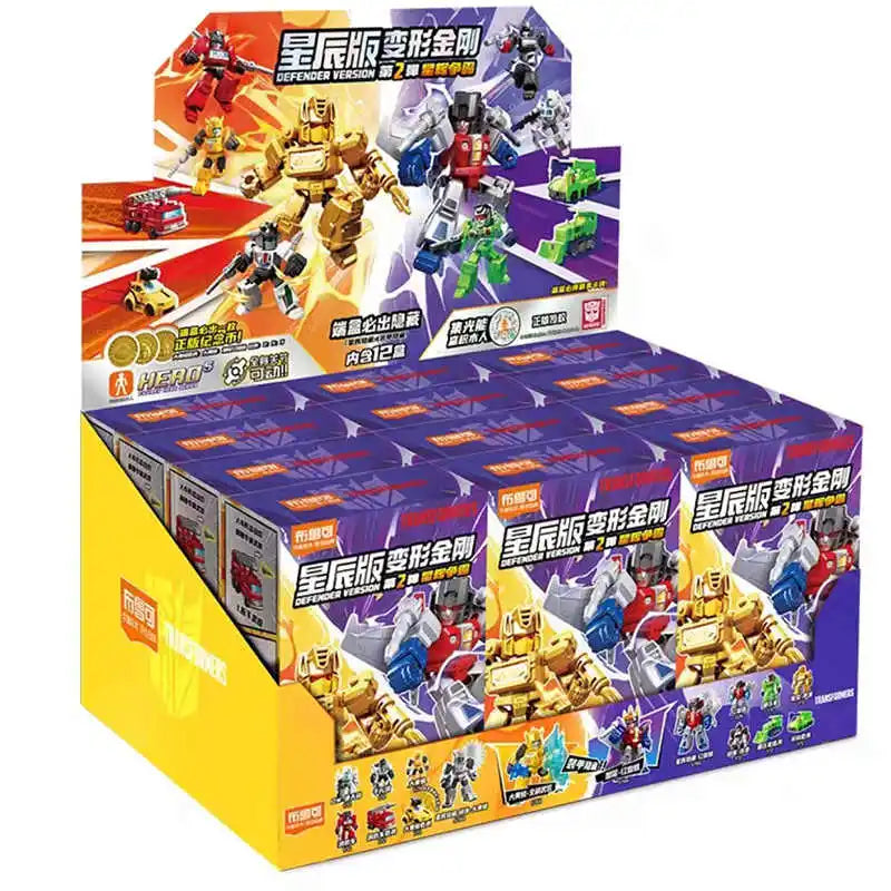 Blokees Transformers Blind Boxes — Single Surprise or Full Set of 12