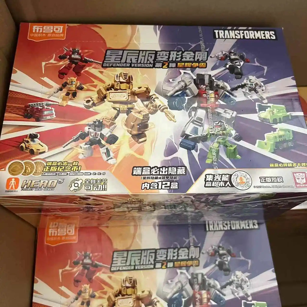 Blokees Transformers Blind Boxes — Single Surprise or Full Set of 12