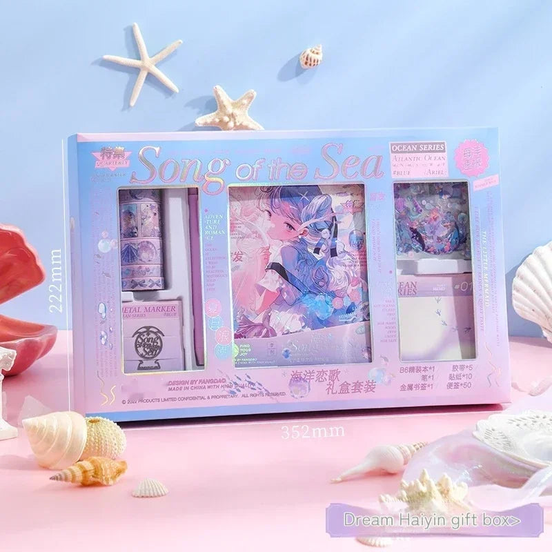 Cute Korean Handbook Stationery Gift Set — Charming Desk & Diary Essentials