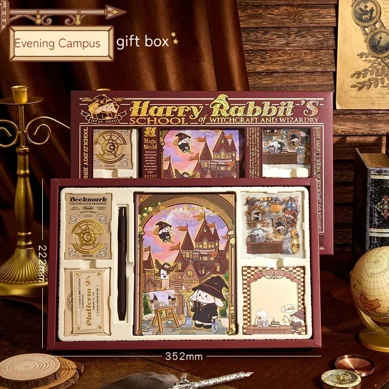 Cute Korean Handbook Stationery Gift Set — Charming Desk & Diary Essentials