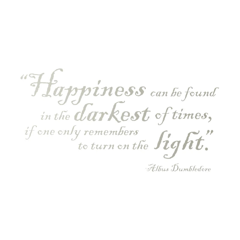 Harry Potter Inspirational Quote Wall Decal