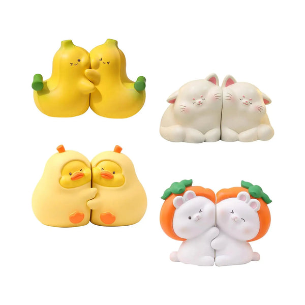 Cute Decorative Bookends - Choice of Cat, Duck, Rabbit or Banana
