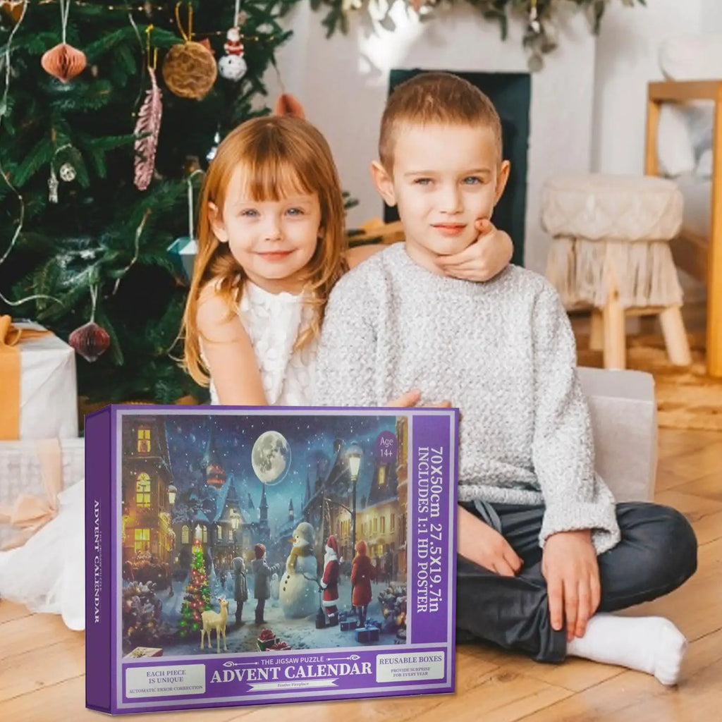 Christmas Jigsaw Puzzle Advent Calendar  – 24 Days of Puzzle Fun