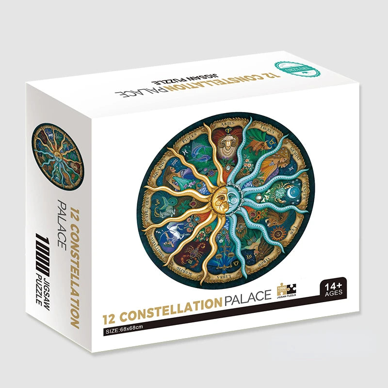 Round Jigsaw Puzzle's - 3 Designs to select
