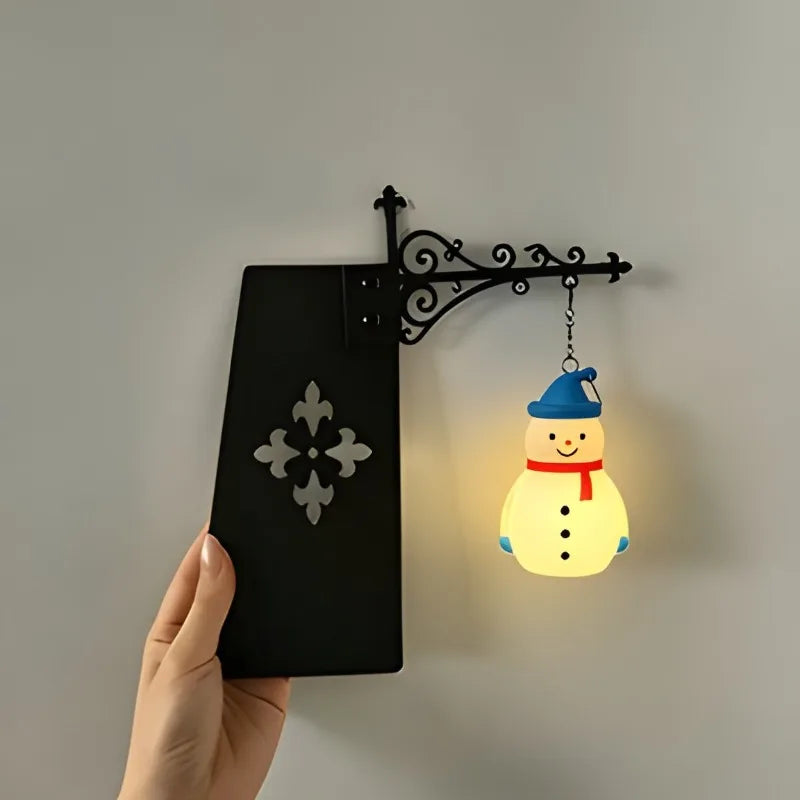 Dragon or Woodland Creature Bookshelf Lights — Decorative Bookcase Lamps & Ornaments