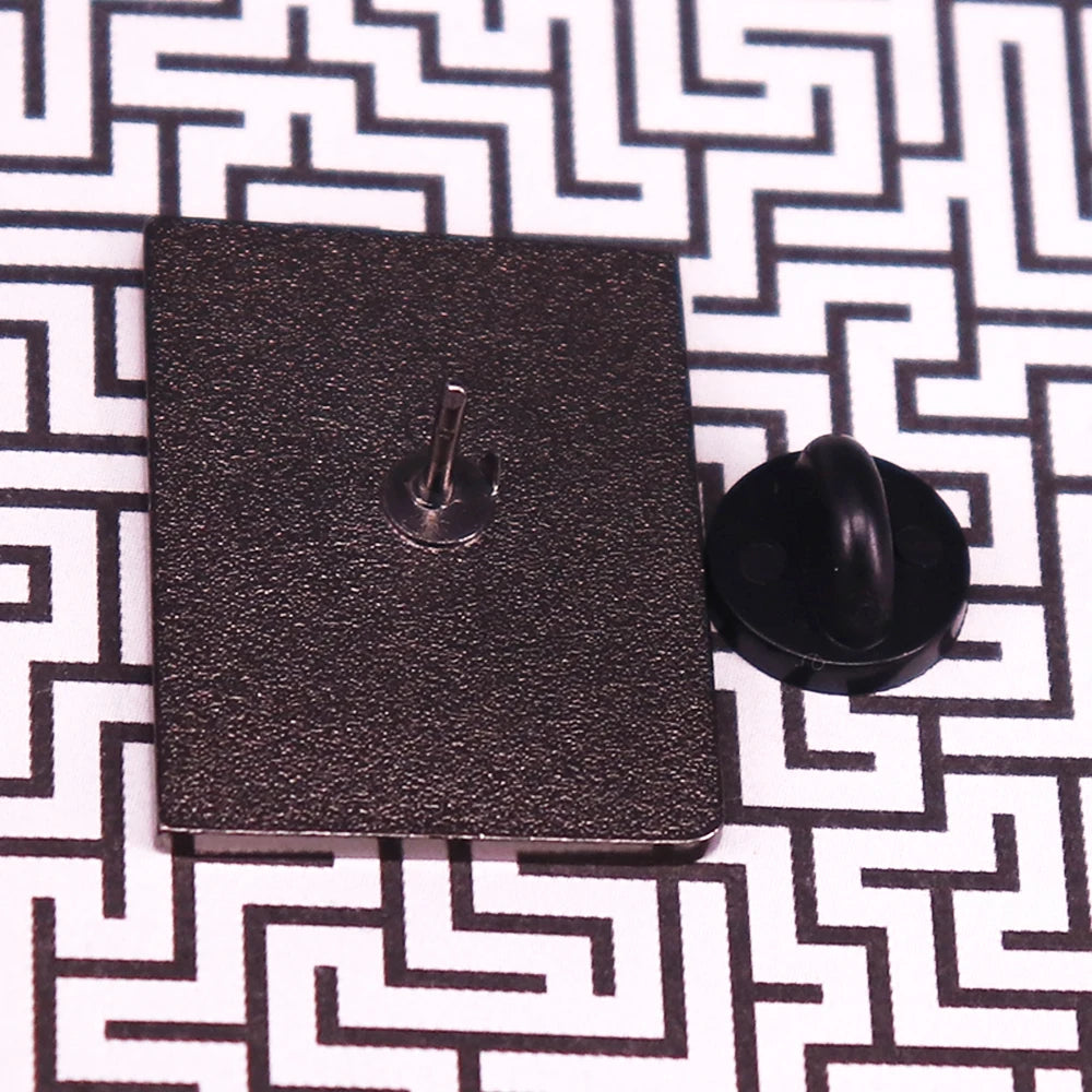 “Purride & Purrejudice” Enamel Pin — Austen-Inspired Cat Couple