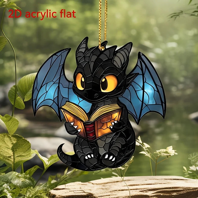 Reading Dragon Hanging Decoration