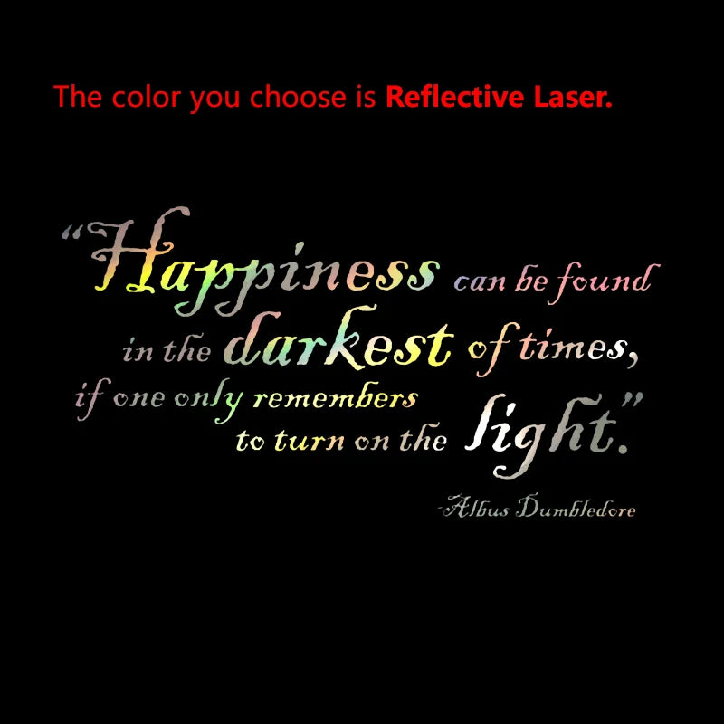Harry Potter Inspirational Quote Wall Decal