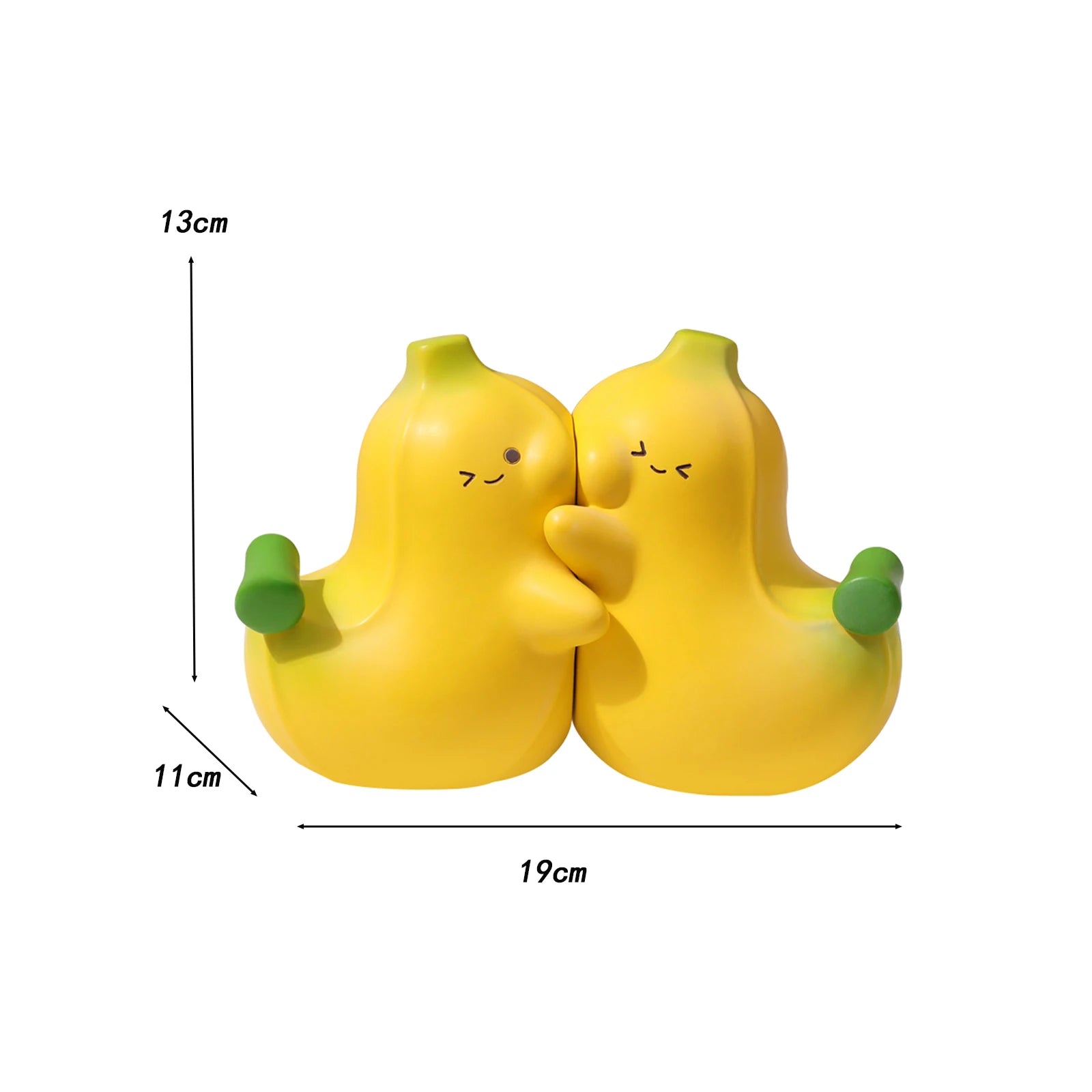 Cute Decorative Bookends - Choice of Cat, Duck, Rabbit or Banana