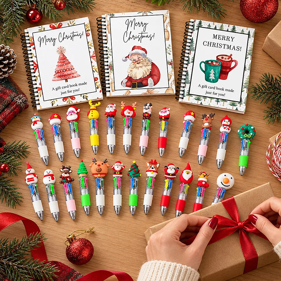 Jingle All the Write — Christmas Notebook & Pen Set