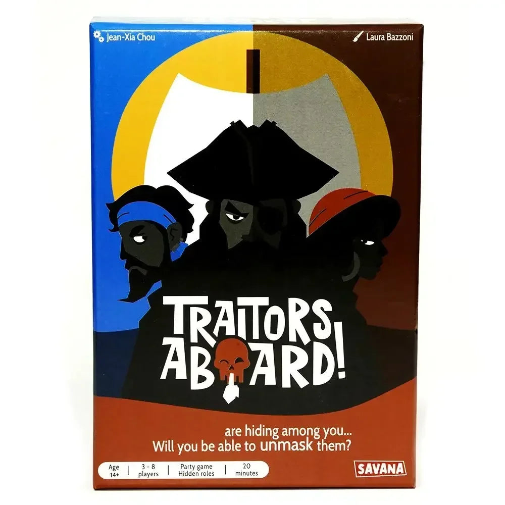 Traitors Aboard – The Ultimate Game of Strategy, Bluffing, and Betrayal!