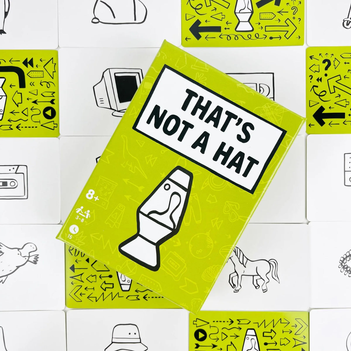 That's Not a Hat — Hilarious Memory & Bluffing Party Card Game