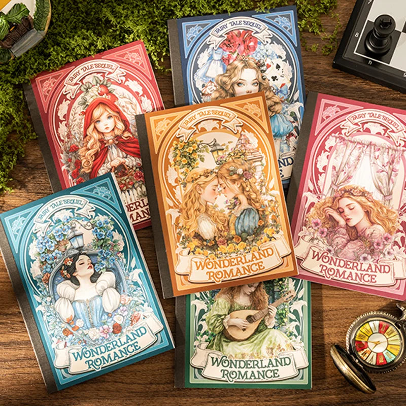 Fairy Tale Sequel Series Sticker Books (18-Piece Set)