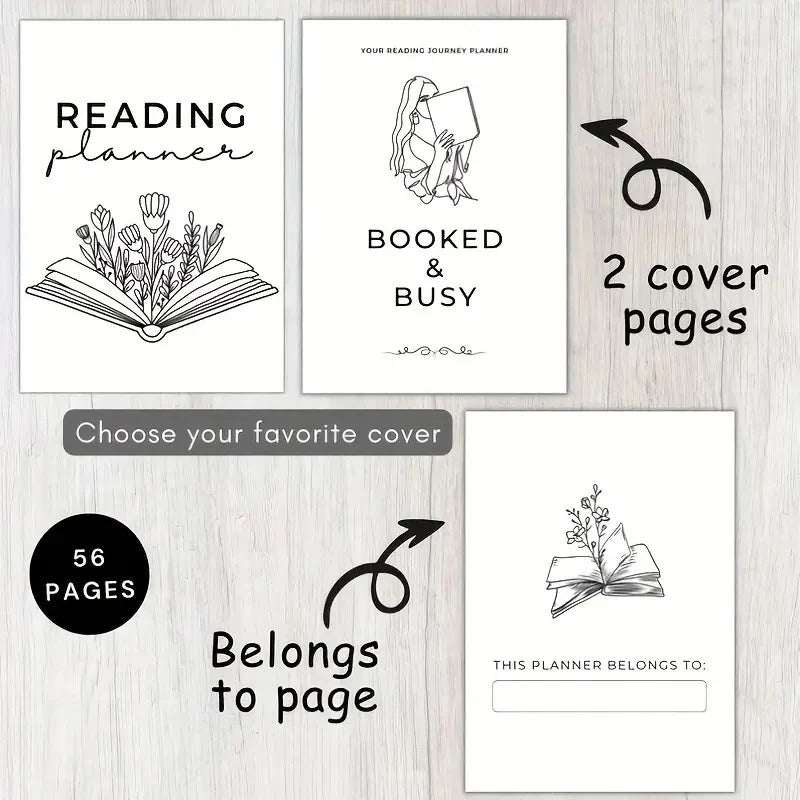 Reading Planner & Book Review Log