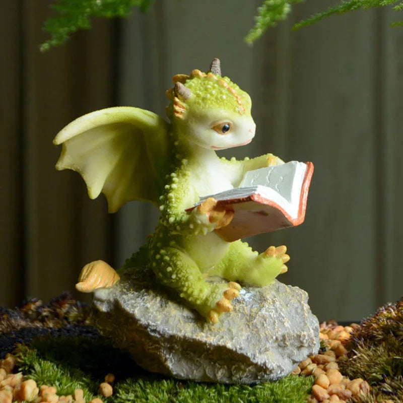 Pocket-Sized Dragons — Cute Mini Resin Dragon Figurines