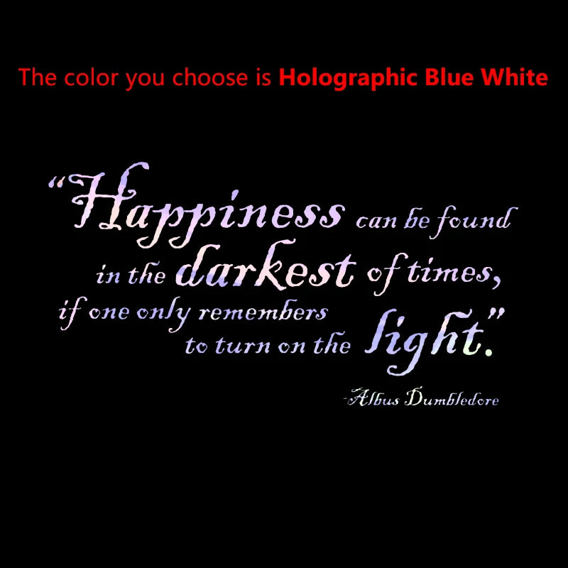 Harry Potter Inspirational Quote Wall Decal – Magic Meets Motivation!