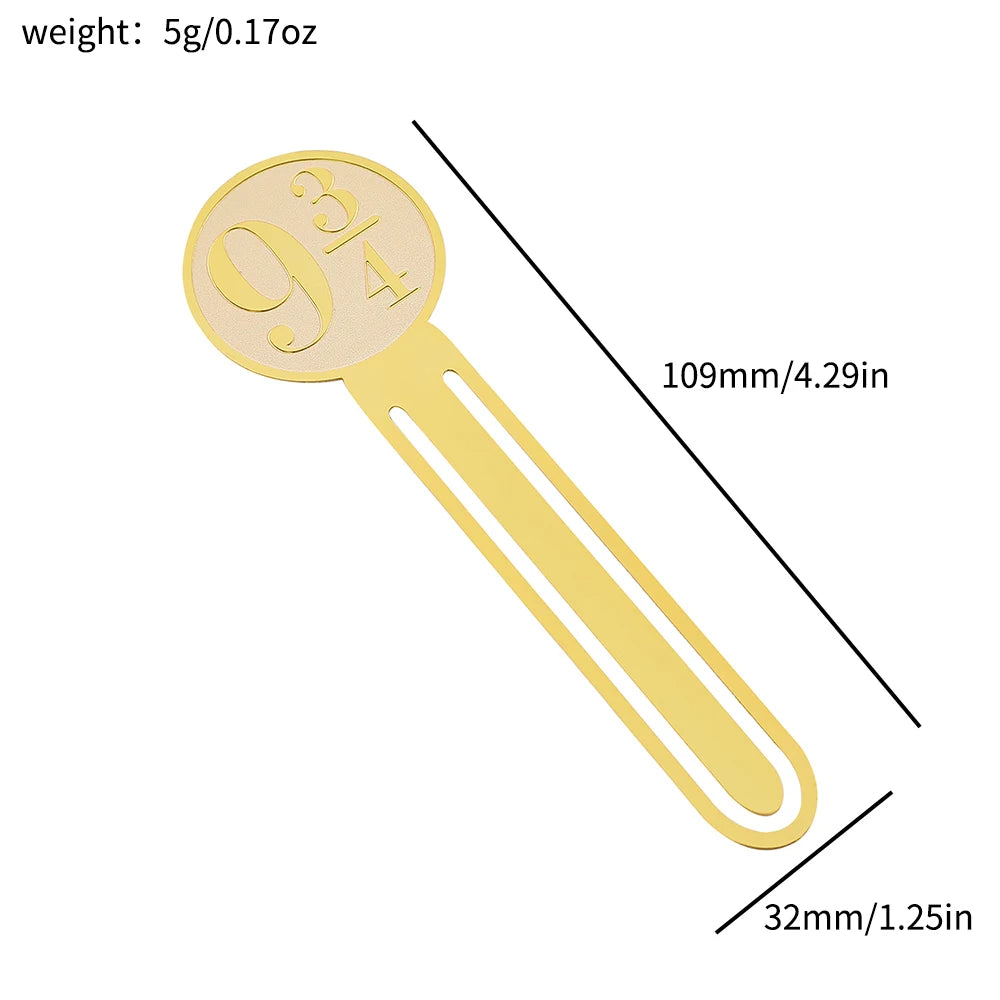 Harry Potter Metal Bookmarks – Collect the Magic, One Page at a Time!