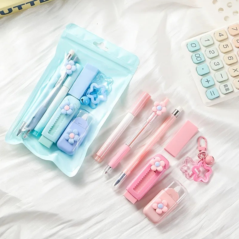 Write Stuff — 7-Piece Stationery & Charm Gift Set