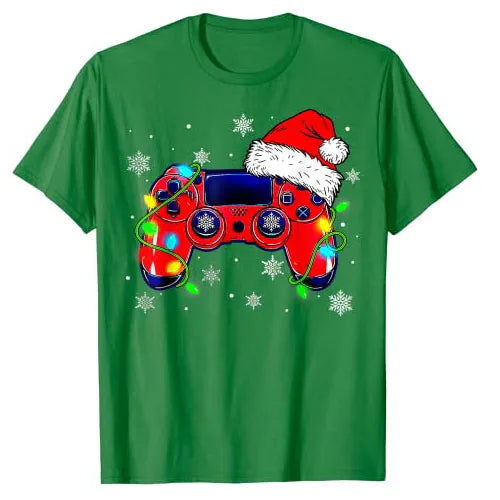 Gamer Christmas T-Shirt – Festive Fun for Every Player!