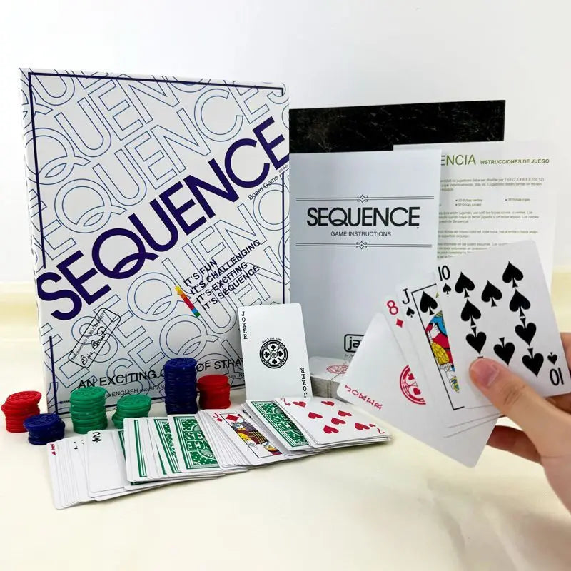 Sequence Jax Strategy Board Game